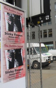 Outdoor advertising - Wild Posting The Rolling Stones