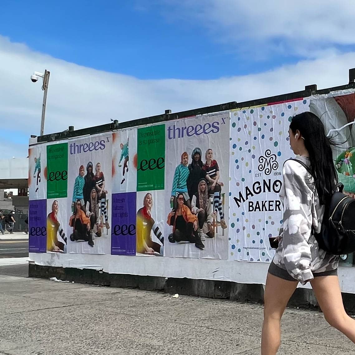 Sheertex Wild Posting® campaign in Brooklyn featuring bold and vibrant creative.