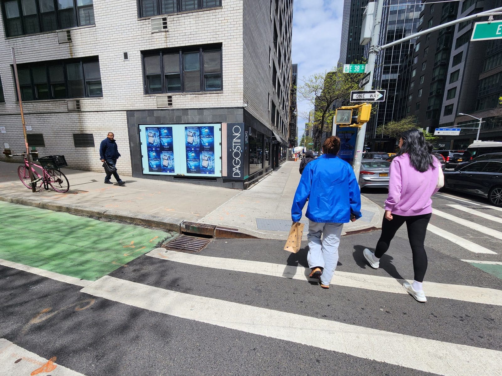 Erno Laszlo Wild Posting® campaign at 3rd Avenue and 38th Street in Midtown Manhattan