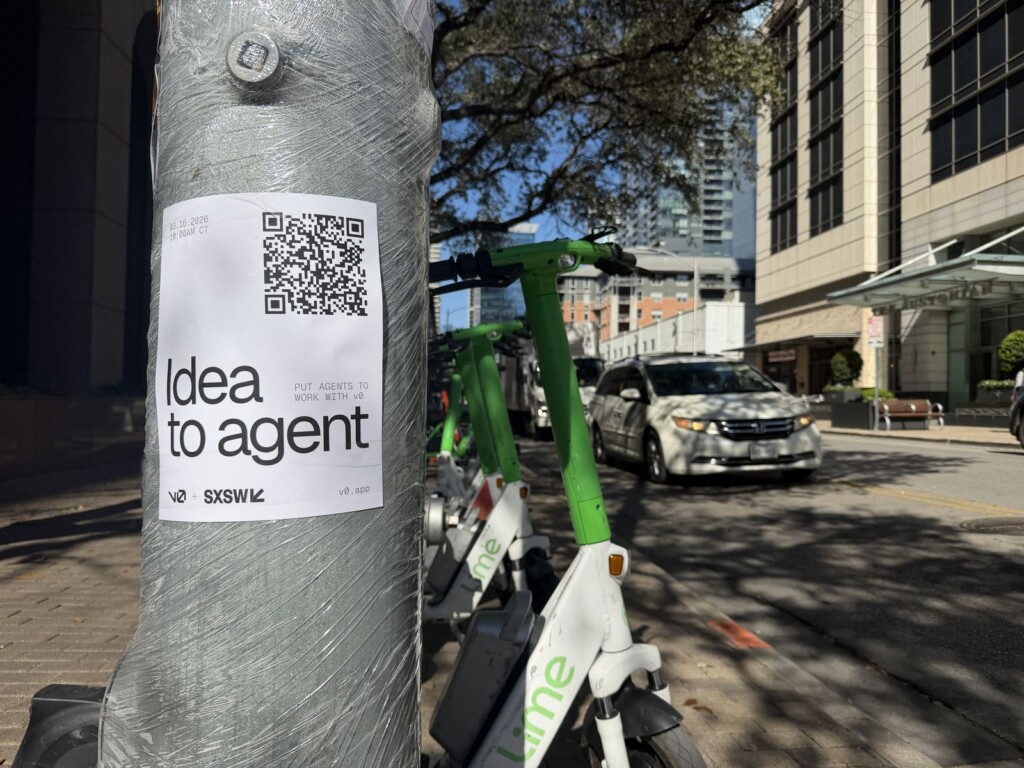 Flyer posting — Wild Posting® campaign at SXSW, Austin, TX