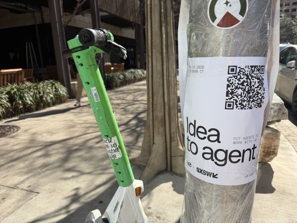 Flyer posting — Wild Posting® campaign around SXSW in Austin, Texas