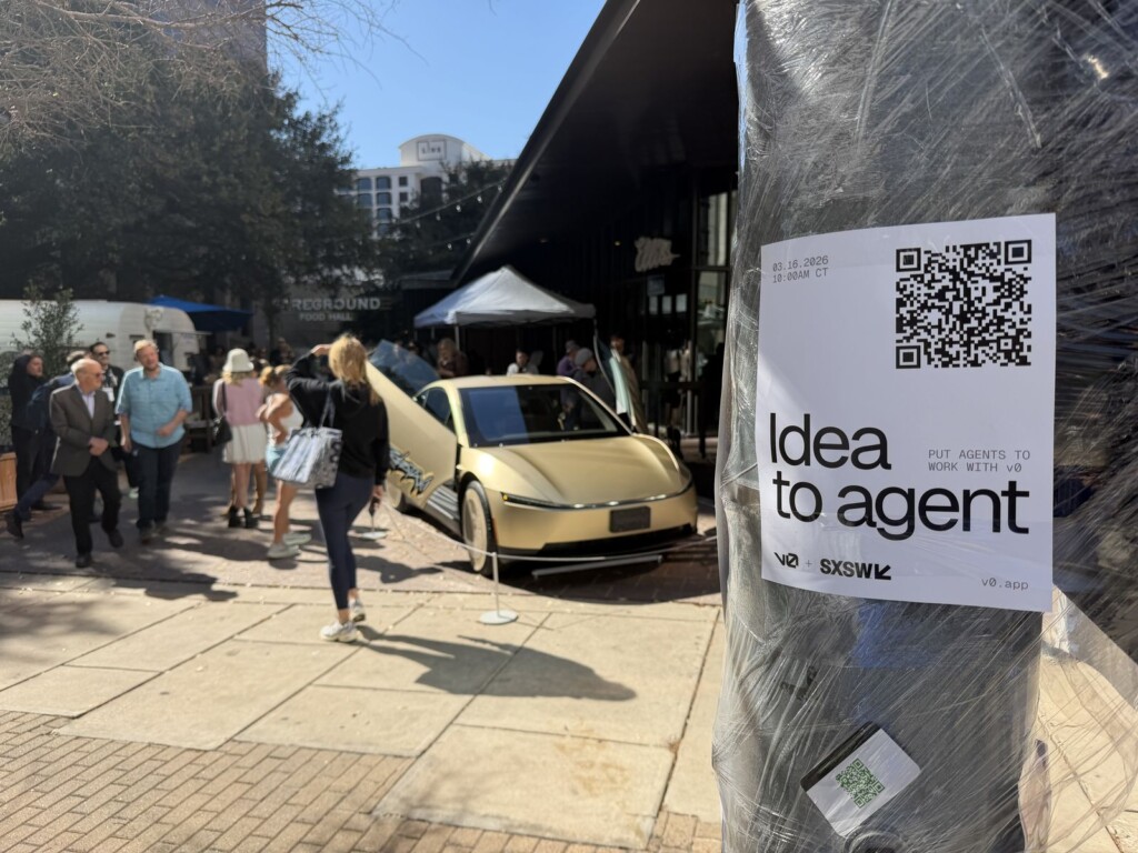 Flyer posting — Wild Posting® campaign at SXSW, Austin, TX
