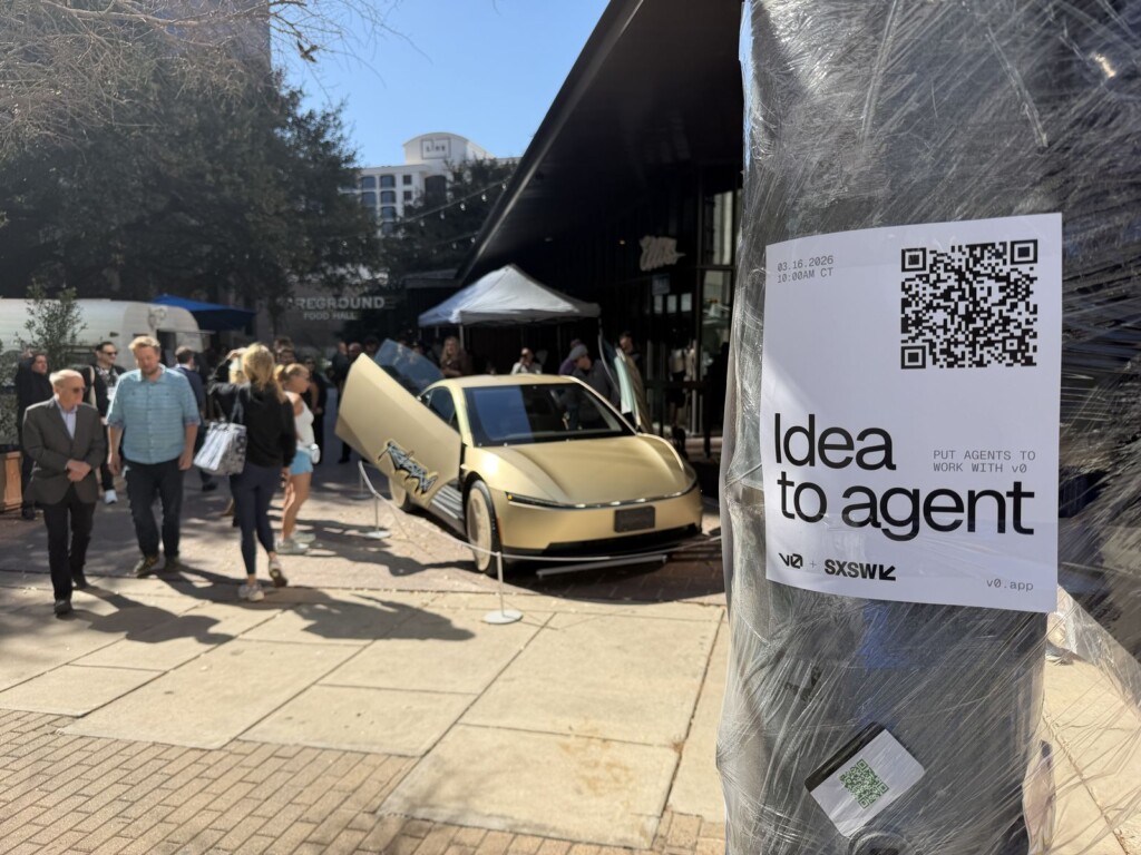 Flyer posting — Wild Posting® campaign at SXSW, Austin, TX