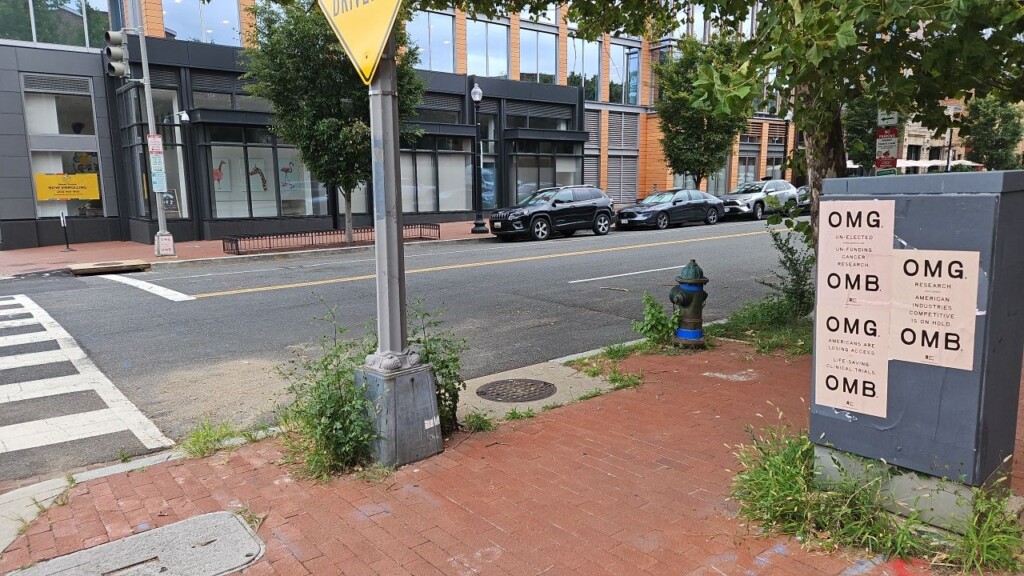 Flyer posting — Wild Posting® campaign in Washington, DC