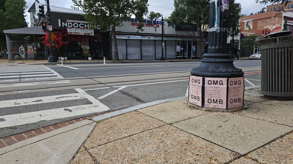 Flyer posting — Wild Posting® campaign in Washington, DC