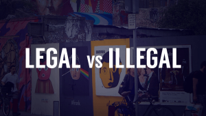 Illegal vs Legal Wild Posting 🌟 WILD POSTING® Illegal vs Legal Wild Posting
