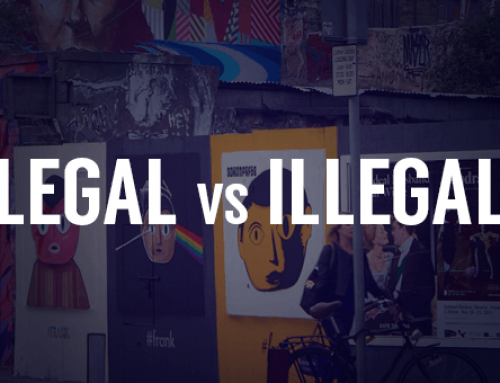 Wild Posting® Legal vs Illegal Posting