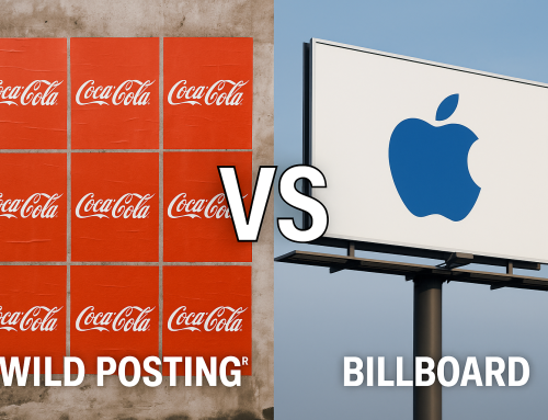 Wild Posting® vs Billboards: